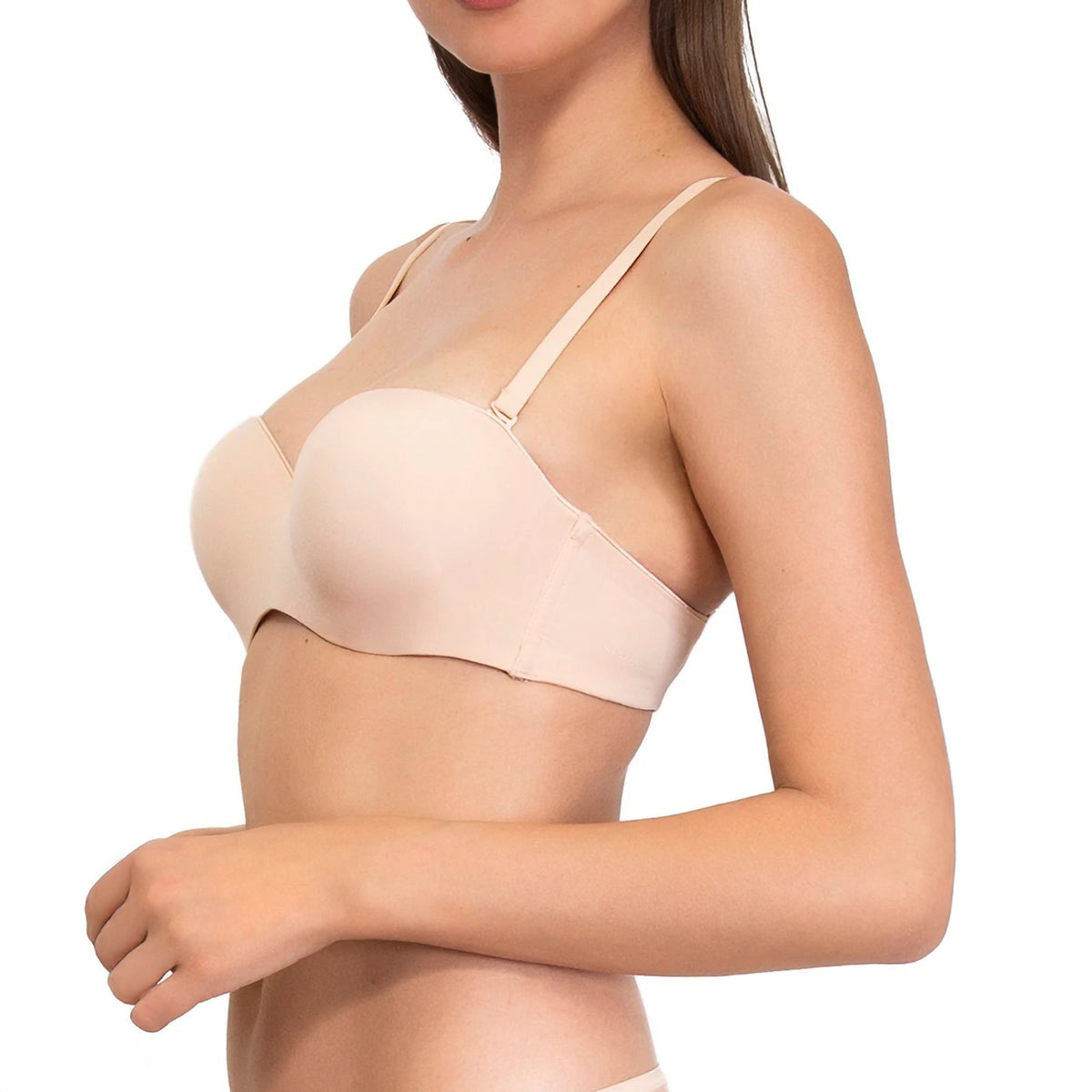 Reggiseno a fascia SièLei 1580 senza spalline con ferretto