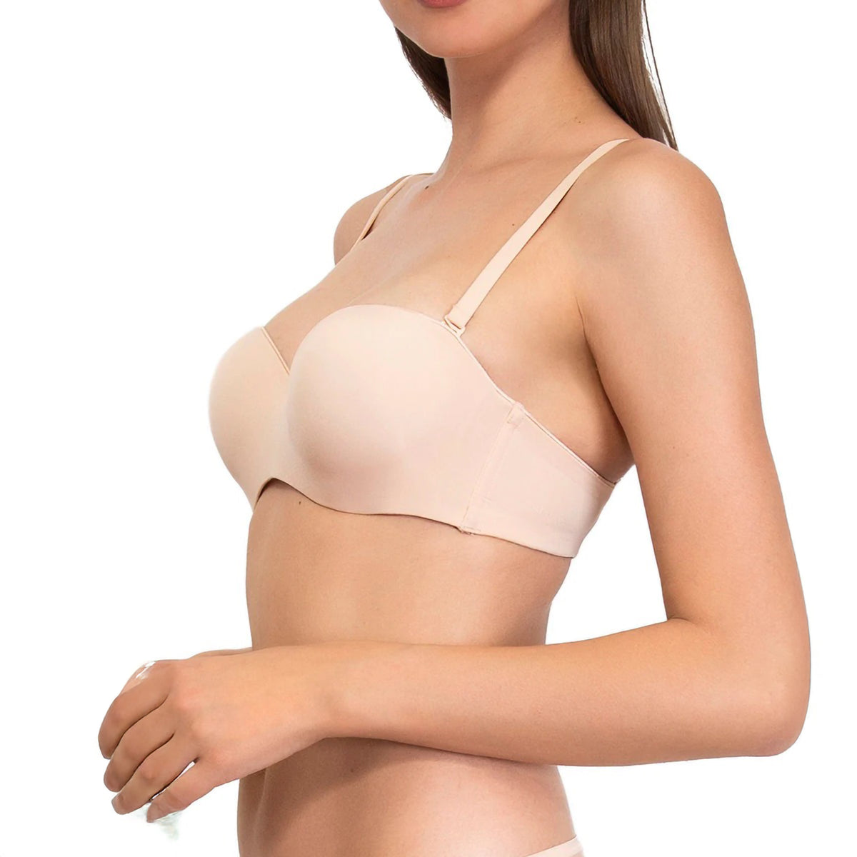 Reggiseno a fascia SièLei 1580 senza spalline con ferretto