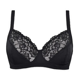 Reggiseno senza ferretto Sièlei 940 coppa C in pizzo