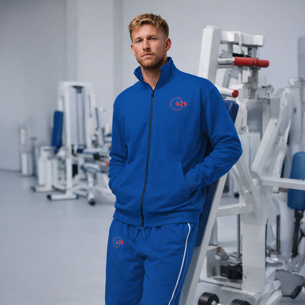 Tuta uomo full zip primaverile Superga SMS26302