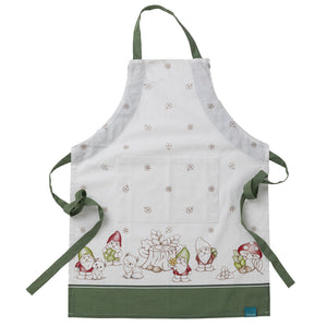 Grembiule con gnomi 100% cotone Thun gnomes