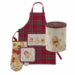 Set natalizio guantone + grembiule + presina Thun 3 pezzi