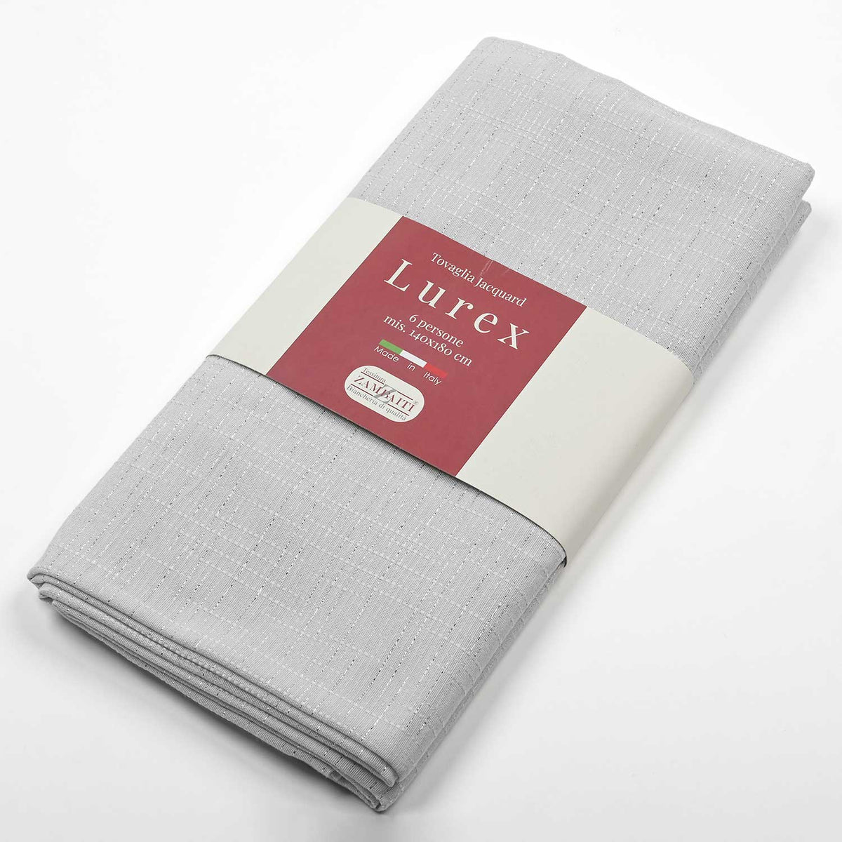 Tovaglia dettagli lurex made in italy Zambaiti Lurex J
