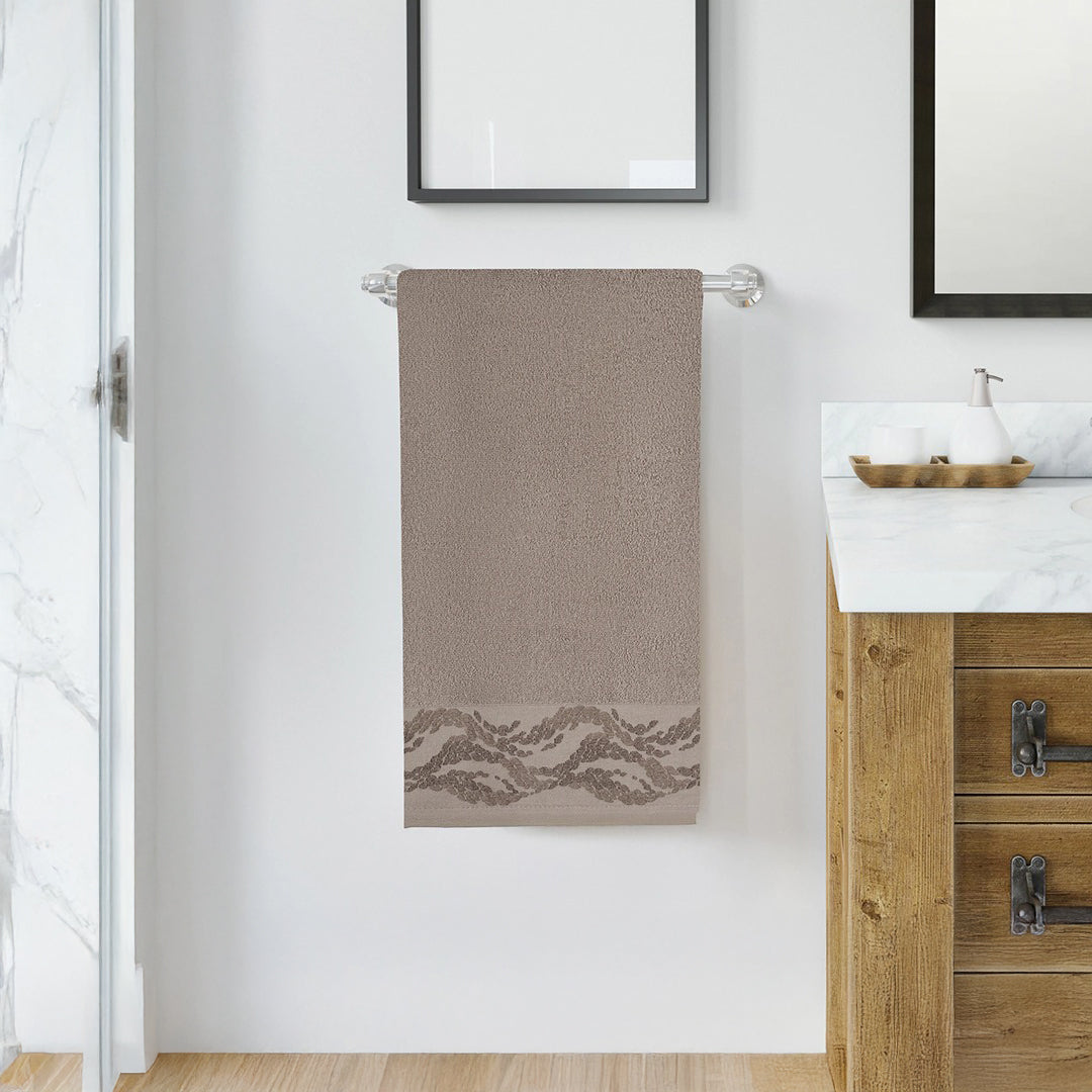 Asciugamani viso + ospite 100% cotone Vingi Livia