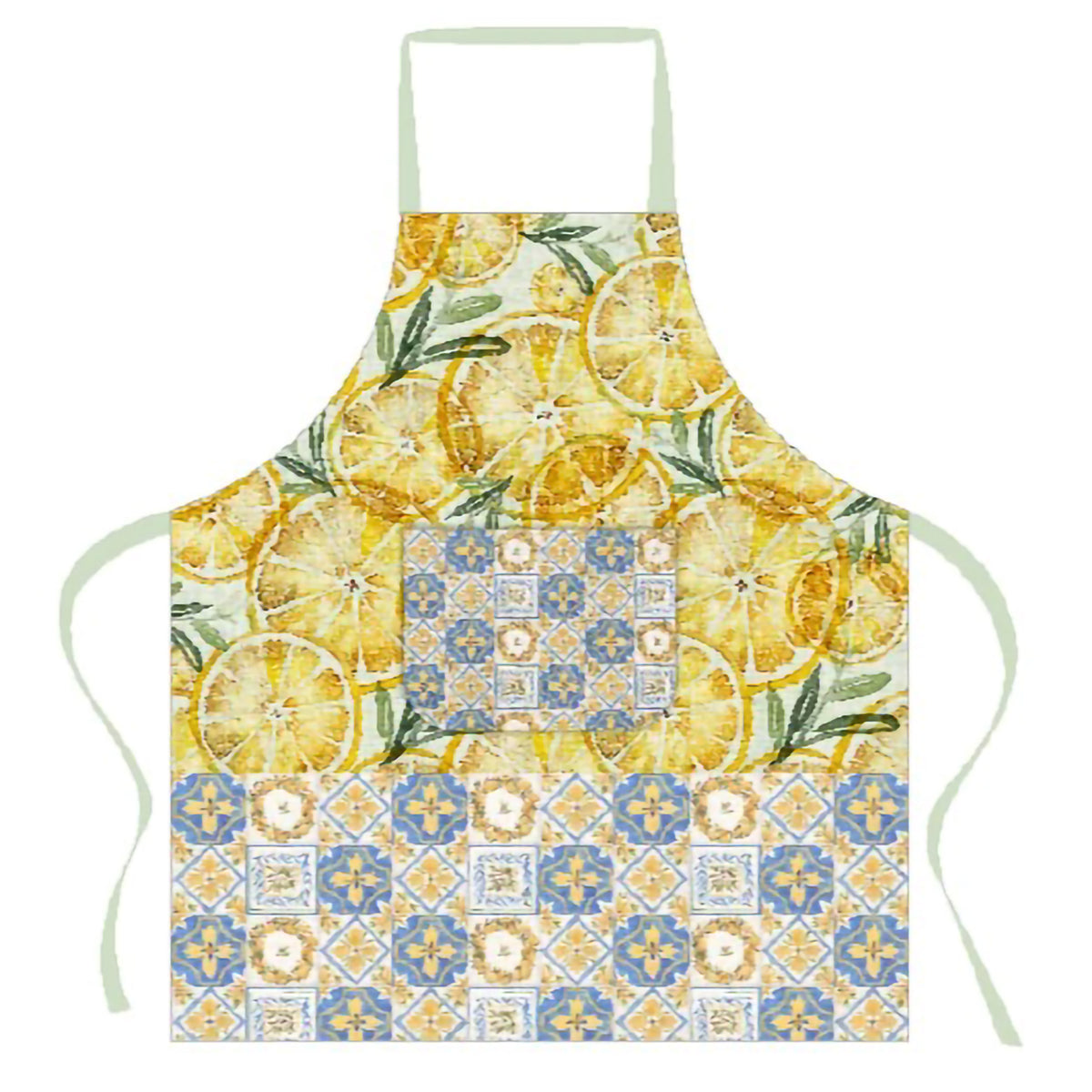 Grembiule da Cucina 100% Cotone Vingi Tiffany Dis.16