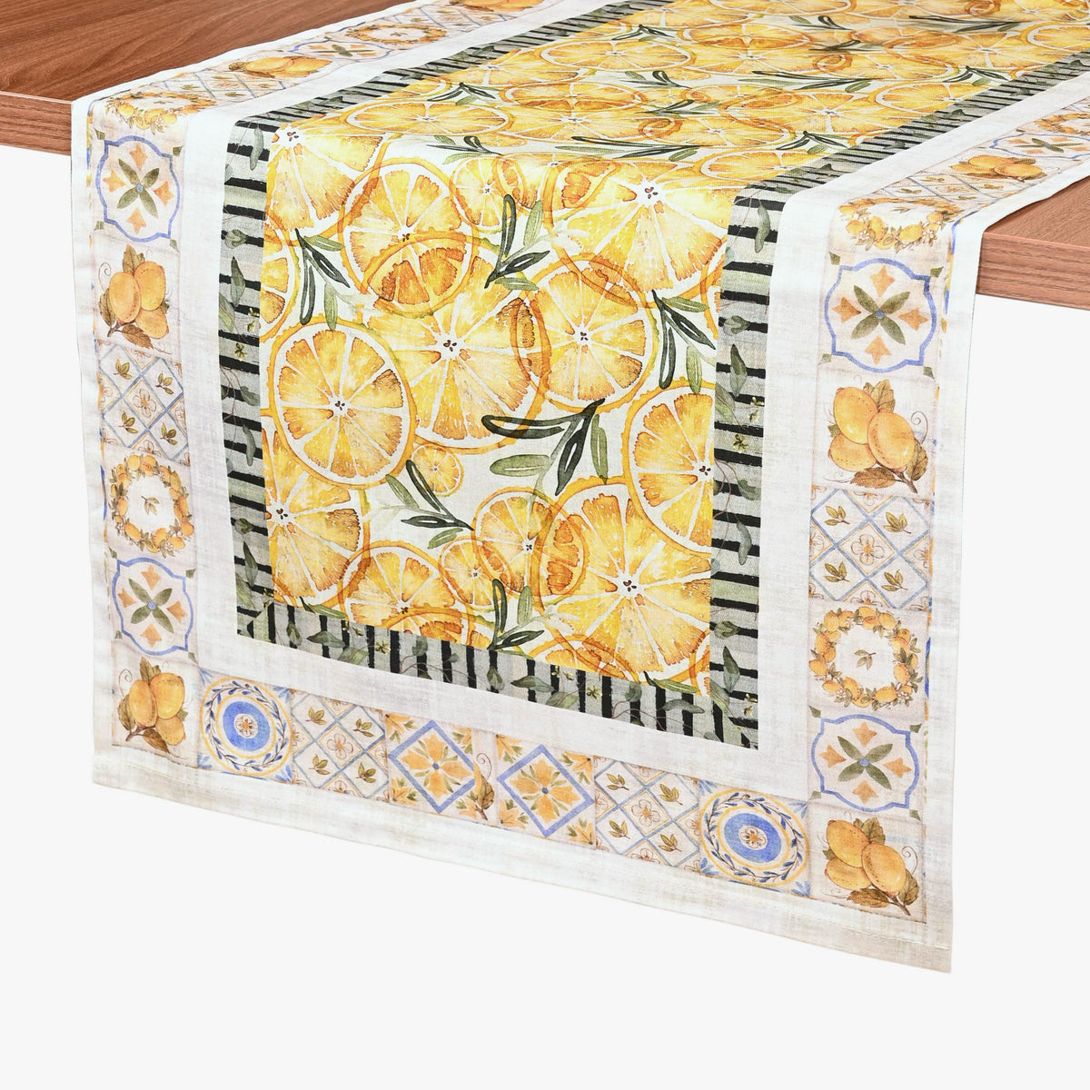 Runner da cucina 100% Cotone Vingi Tiffany Dis 16 45x140