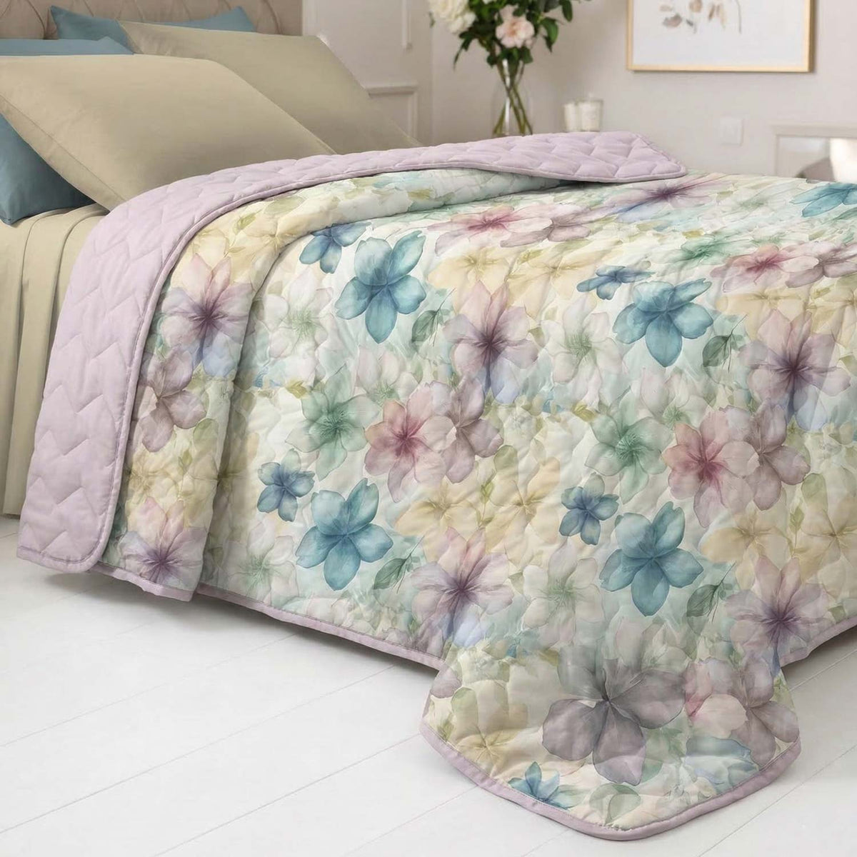 Trapuntino mezza stagione fantasia made in Italy Zambaiti soft