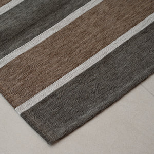 Tappeto a righe antiscivolo Zambaiti jacquard gobelin