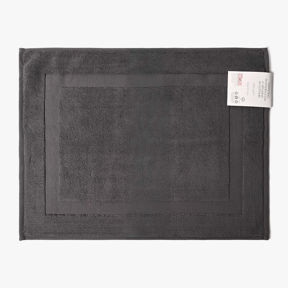 Tappetino scendidoccia Zambaiti spugna 100% cotone 50x70 1330 g/m²