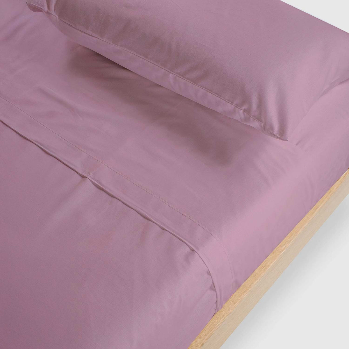 Completo Letto 100% cotone Made in Italy Zambaiti sugar ciclamino