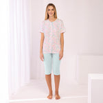 Pigiama Donna maglia aperta cotone Irge IRC 2267