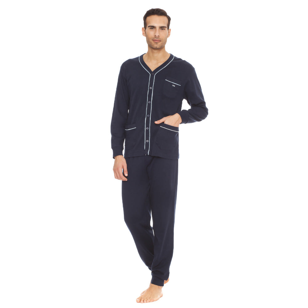Pigiama Irge uomo IRL 1958 aperto 100% cotone