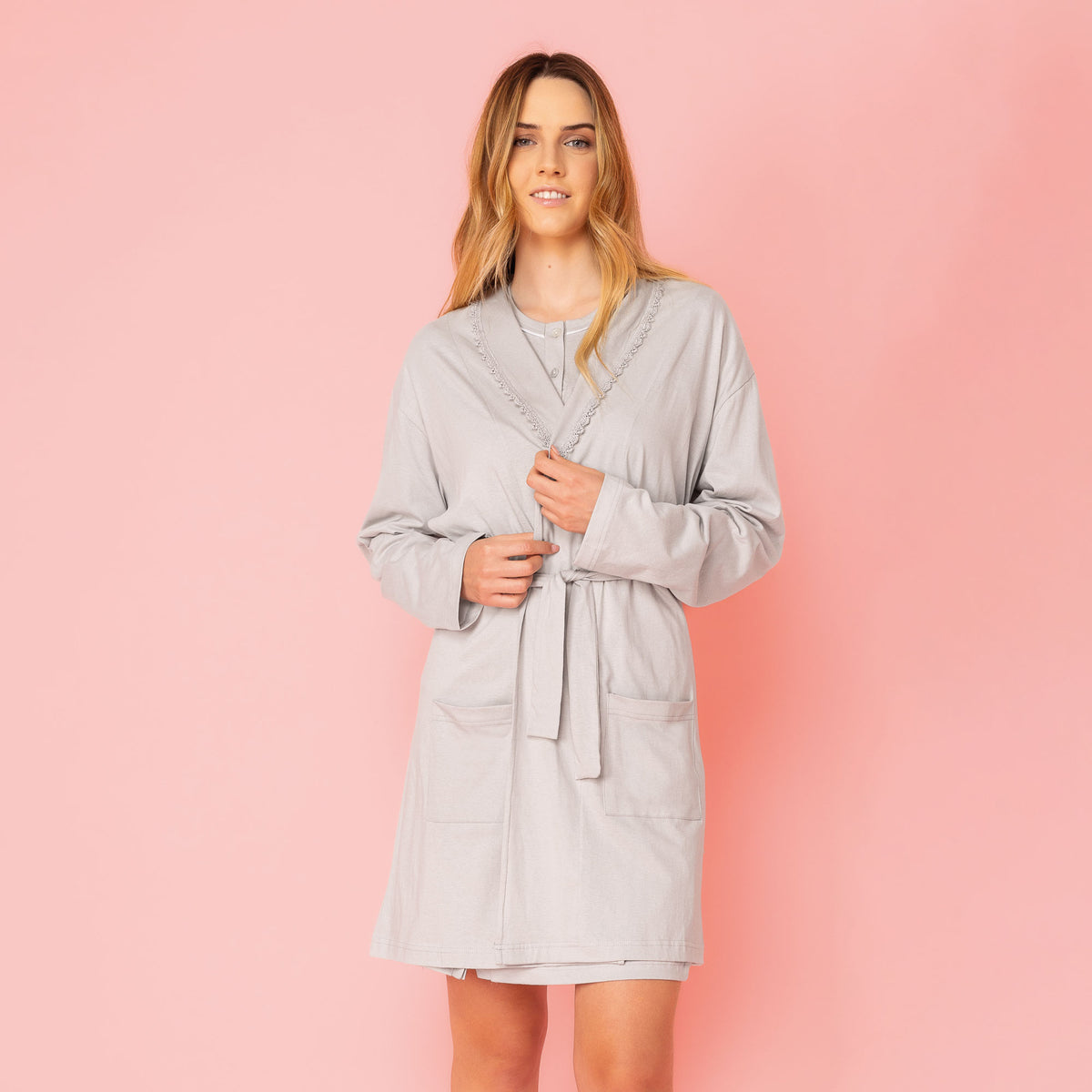 Vestaglia donna Irge IRL2105 100% cotone