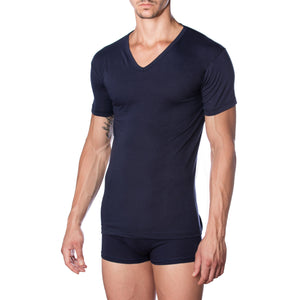 Maglia Uomo scollo a V 100% cotone Marc Luis J031