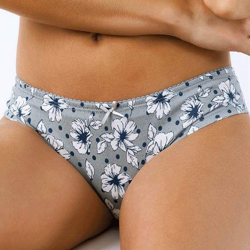 Brasiliano donna jadea 6121 vita bassa floreale 3 pezzi