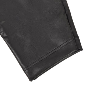 Leggings Jadea 4877 in eco pelle nero
