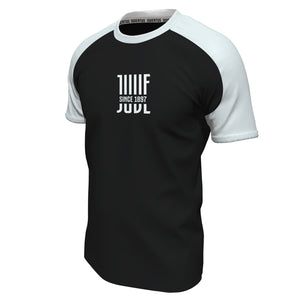 T-shirt maglia uomo girocollo 100% cotone ufficiale JUVENTUS nera