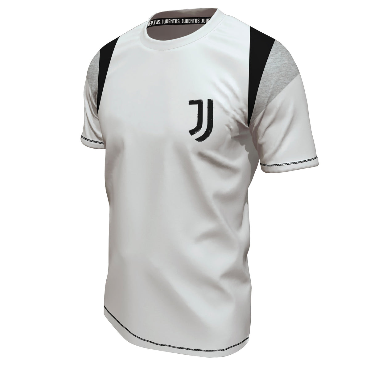 T-shirt maglia uomo girocollo 100% cotone ufficiale JUVENTUS