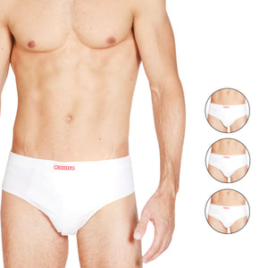 Slip uomo Kappa K1101 in cotone elasticizzato 3 pezzi