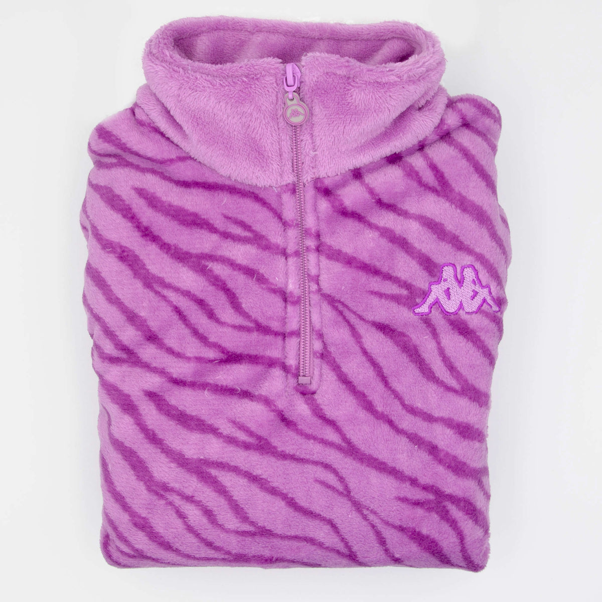 Pigiama donna Kappa 20673 pile collo alto magenta