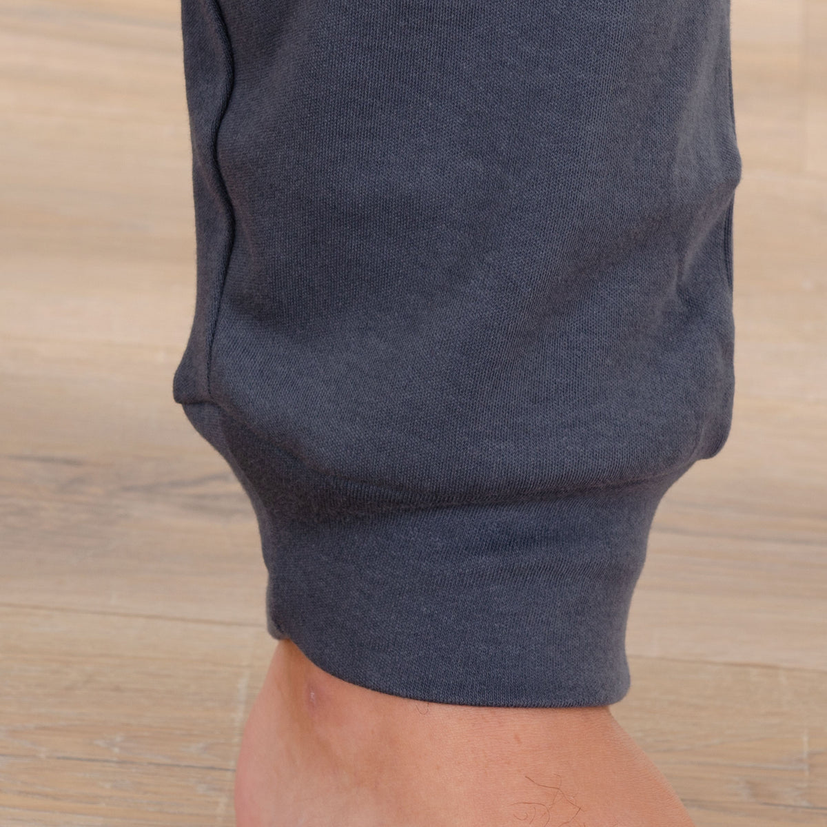 Pigiama uomo Kappa 21273 caldo cotone con polsini grigio piombo