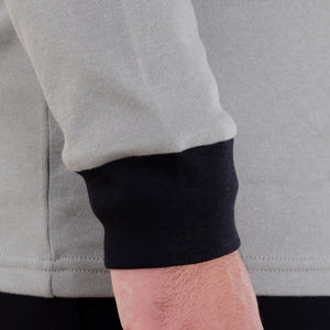 Pigiama uomo Kappa 21265 caldo cotone con polsini grigio