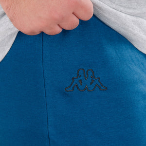 Pigiama uomo Kappa 21264 caldo cotone grigio melange con polsini