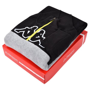 Pigiama tuta in pile micro polar mezza zip Kappa 22131 caviar