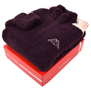 Pigiama donna in coral prugna Kappa KWW22242