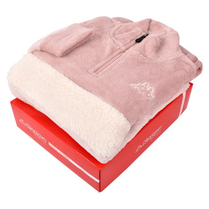 Pigiama donna invernale coral collo alto rosa Kappa KWW22247