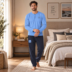 Pigiama uomo scollo serafino Kappa KMW26522