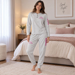 Pigiama donna caldo cotone Kappa KWW26621