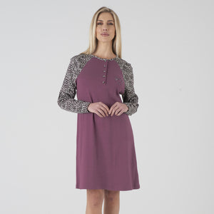 Camicia da notte donna serafino caldo cotone karelpiù KF5050