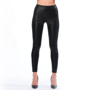 Leggings donna Kissimo Biancaluna KK412 eco pelle