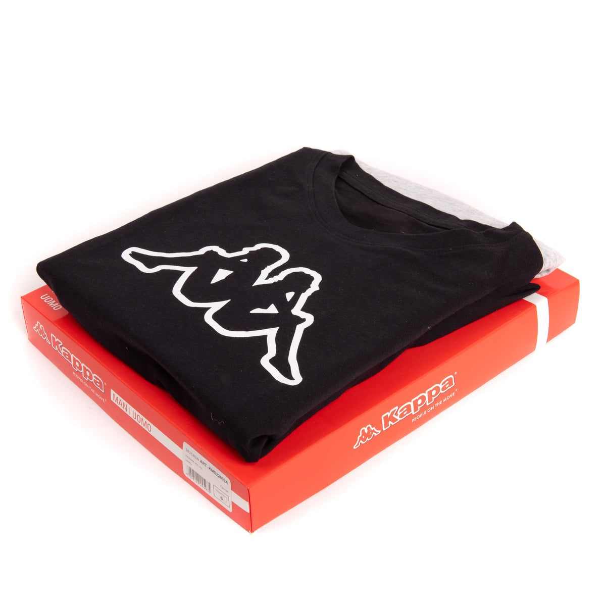 Pigiama Kappa uomo in cotone leggero sportivo KMS 22802 caviar