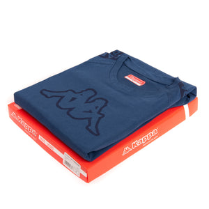 Pigiama uomo ragazzo Kappa KMS22829 100% cotone navy