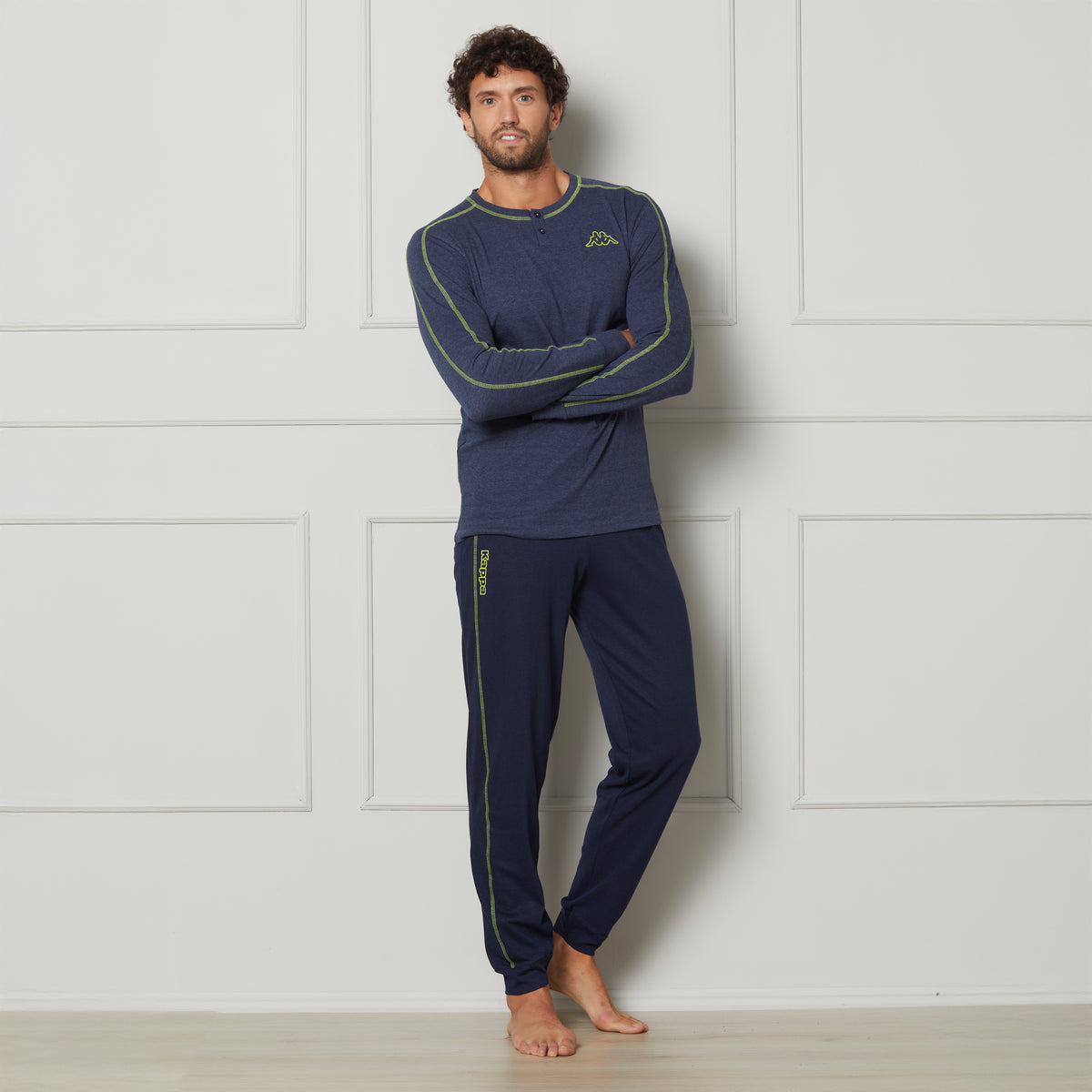 Pigiama Uomo sportivo in cotone Kappa KMS25410
