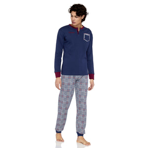 Pigiama uomo Kappa 20501 caldo cotone