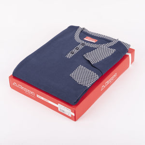 Pigiama Kappa uomo cotone caldo 21244 blu navy