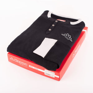Pigiama uomo calibrato Kappa 21262 caldo cotone conformato nero