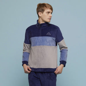 Pigiama uomo invernale Kappa KMW23962 pile coral