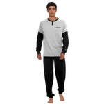 Pigiama uomo scollo serafino in caldo cotone Kappa KMW24609