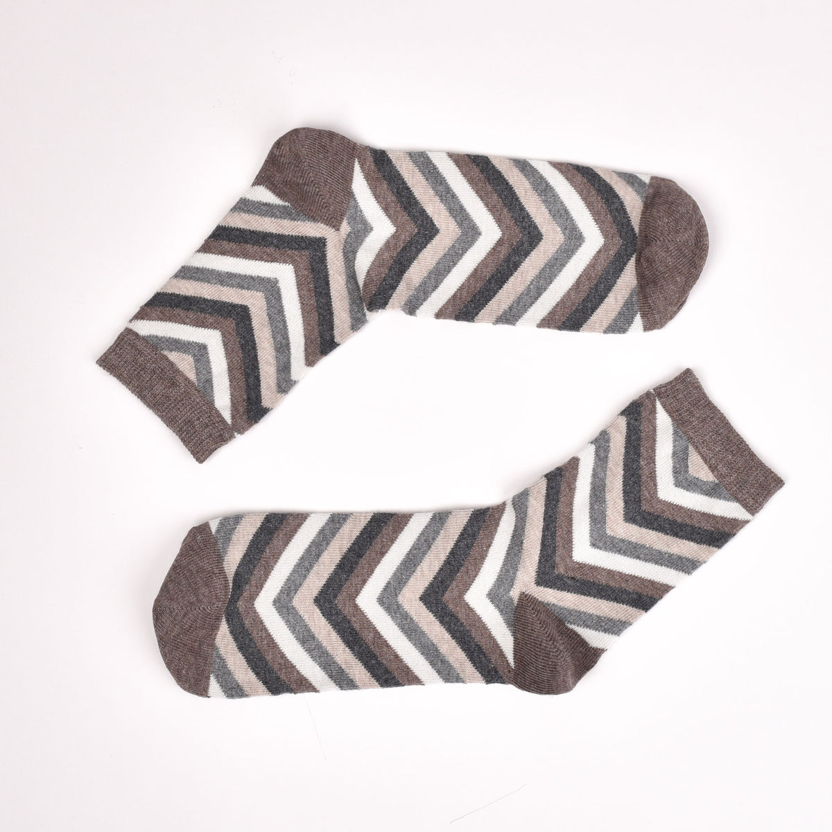 Calze donna Leon d'oro Kris moda fantasia zig zag 3 paia