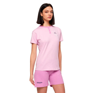 Pigiama donna Kappa 21327 corto in cotone