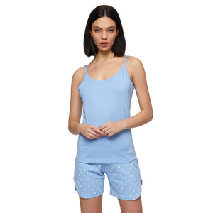 Pigiama donna Kappa 21343 corto in cotone