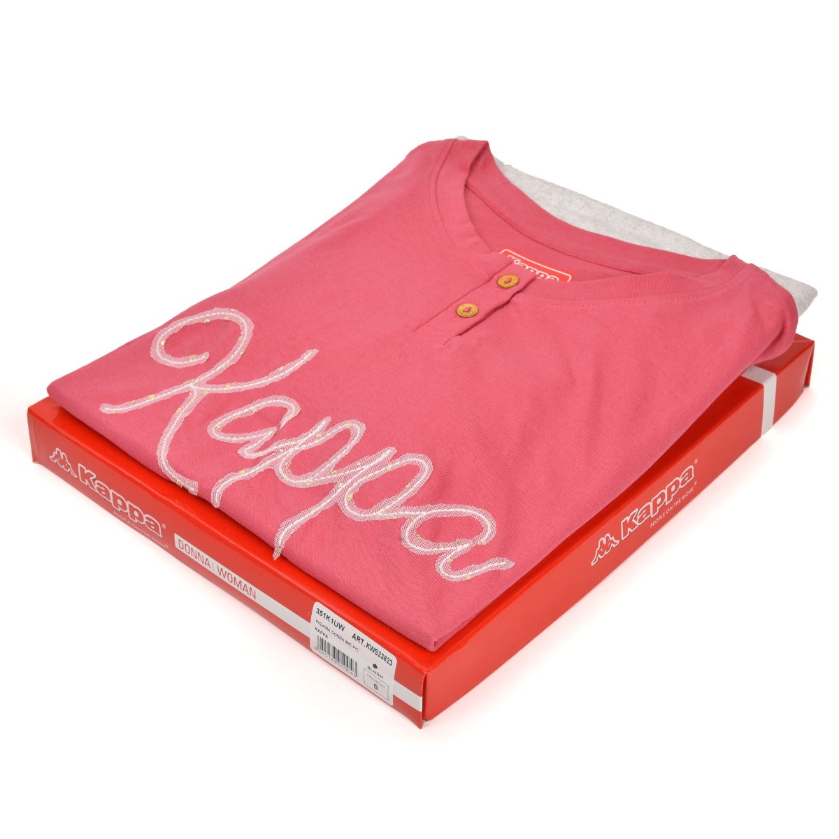 Pigiama donna Kappa donna blush 23823 corto estivo