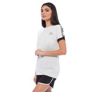 Pigiama donna estivo completino sportivo Kappa 23830 grigio