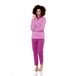 Pigiama donna Kappa 20644 in micropile collo alto