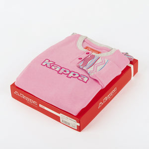 Pigiama bambina caldo cotone bimba Kappa fantasia 21384 rosa