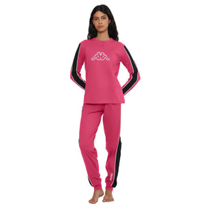 Pigiama Donna in caldo cotone con logo Kappa KWW24721